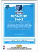 Desmond Bane 2020-21 Panini Donruss Optic Rated Rookie Card #180