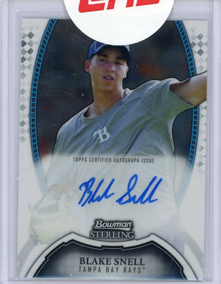 Blake Snell Autographed 2011 Bowman Sterling Card #BSP-BS