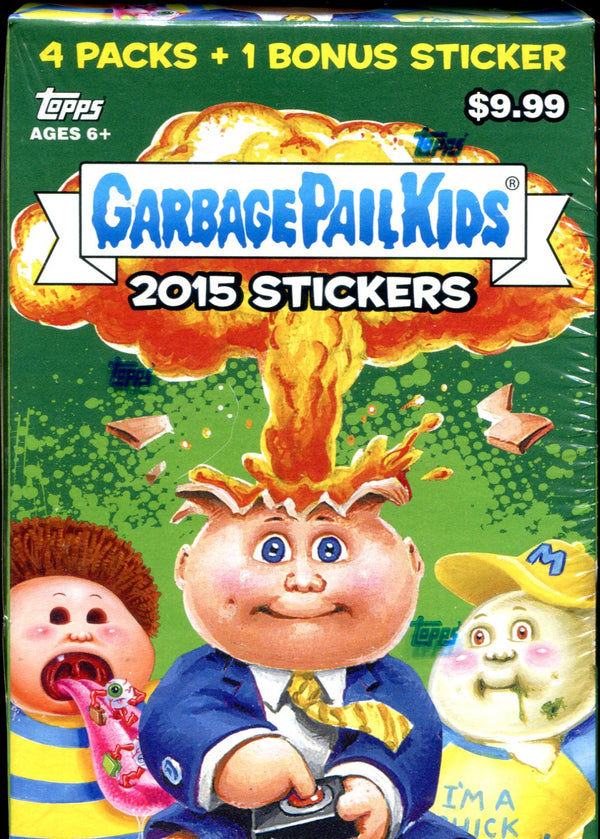 2015 Garbage Pail Kids Stickers Sealed Blaster Box