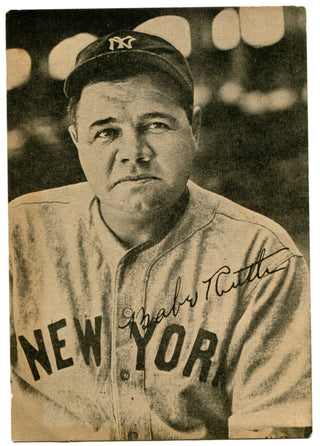 Babe Ruth 1948 American Association Card