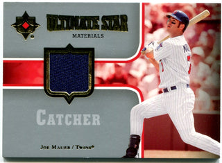 Joe Mauer Ultimate Star Materials Jersey Card