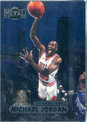 Michael Jordan 1998 Skybox Metal Card