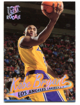 Kobe Bryant 1996-97 Fleer Ultra Rookie #52 Card
