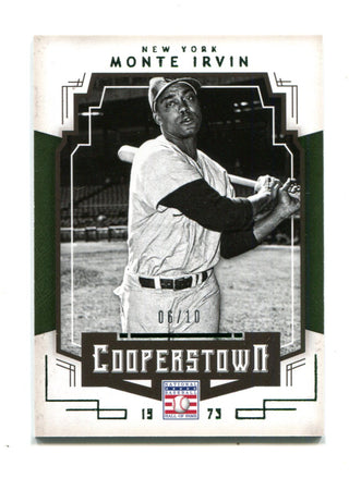 Monte Irvin 2015 Panini Cooperstown #67 Card 06/10