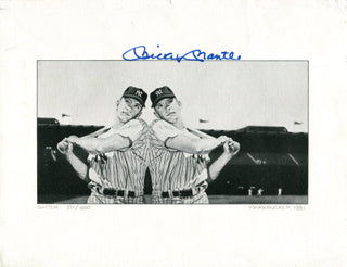 Mickey Mantle Autographed 8x10 Photo