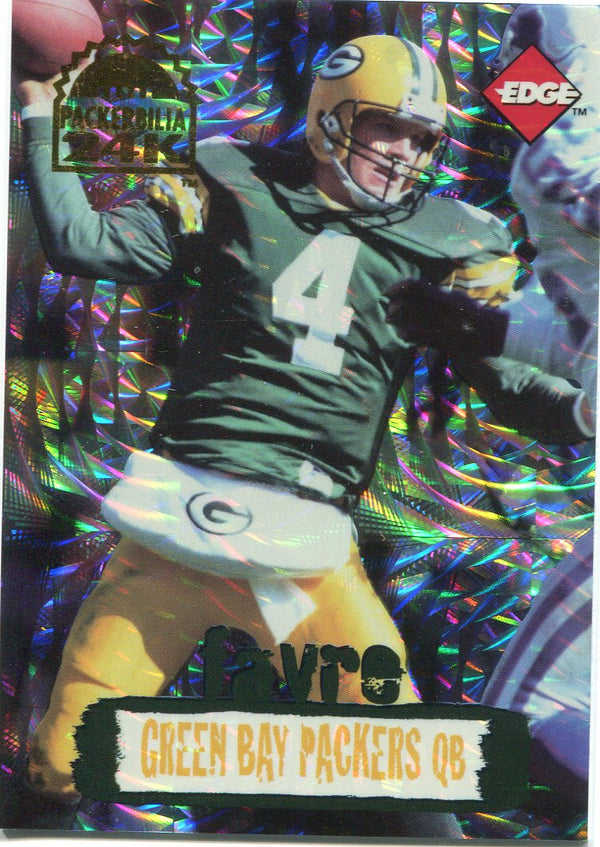 Brett Favre 1996 Collector's Edge Card
