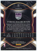 Tyrese Haliburton 2021 Panini Select Concourse Prizm Rookie Card #72
