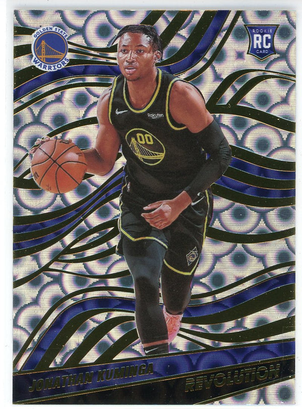 Jonathan Kuminga 2021-22 Panini Revolution Groove Rookie Card #108