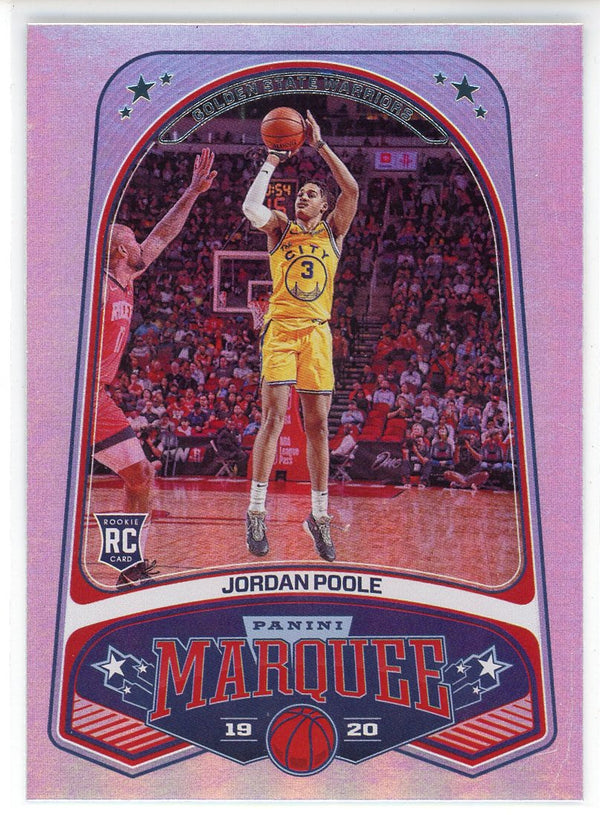 Jordan Poole 2019-20 Panini Chronicles Marquee Rookie Card #264