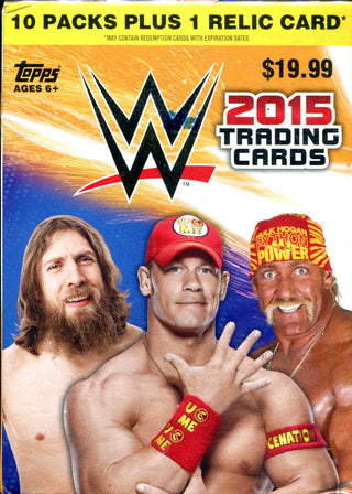 2015 Topps WWE Wrestling Factory Sealed Blaster Box