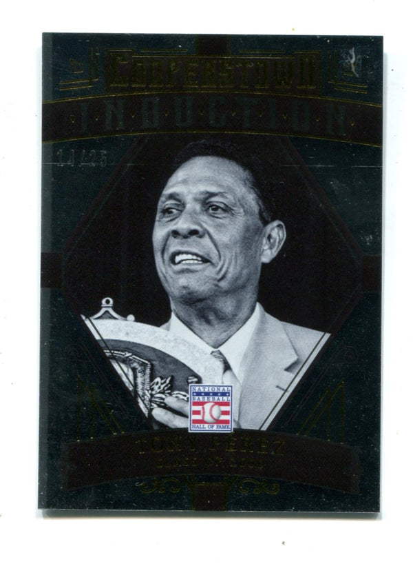 Tony Perez 2015 Panini Cooperstown Induction #18 Card 14/25