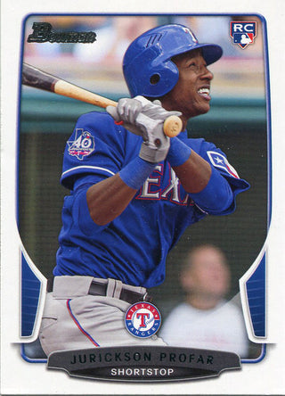Jurickson Profar Unsigned 2013 Bowman Rookie Card