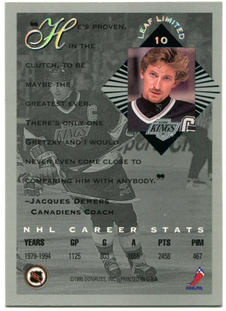 Wayne Gretzky Leaf Limited 1995 #10