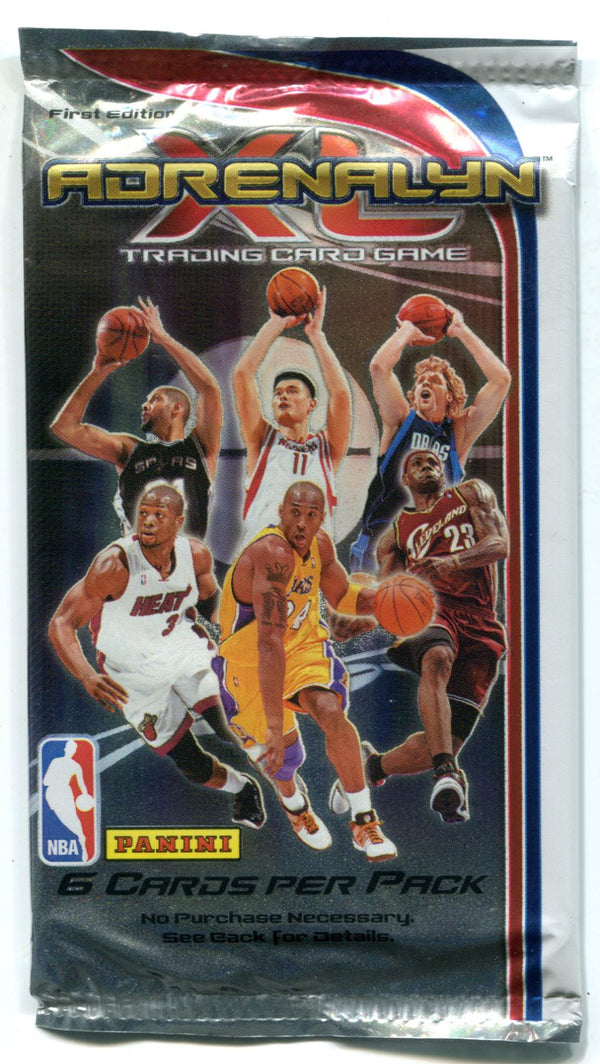 2009 Panini Adrenalyn XL Basketball 6 card pack