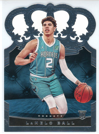 LaMelo Ball 2020-21 Panini Crown Royale Rookie Card #79