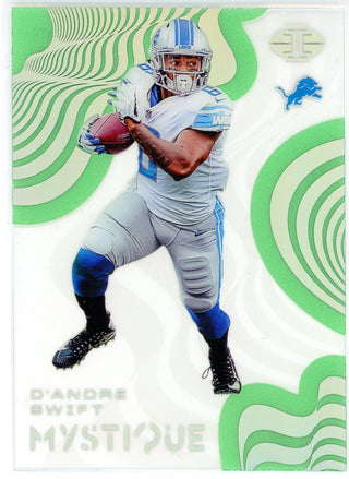 D'Andre Swift 2020 Panini Illusions Mystique Rookie Card #MY6