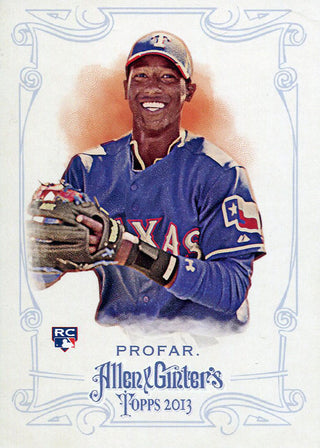 Jurickson Profar Unsigned 2013 Topps Allen and Ginter Rookie Card