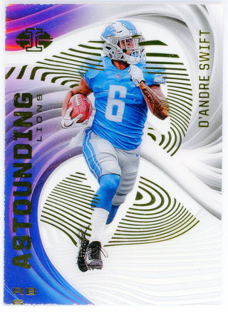 D'Andre Swift 2020 Panini Illusions Astounding Rookie Card #A5