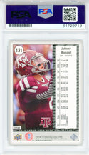 Johnny Manziel "Johnny Football" Autographed 2014 Upper Deck Rookie Card #131 (PSA Auto Gem Mt 10)