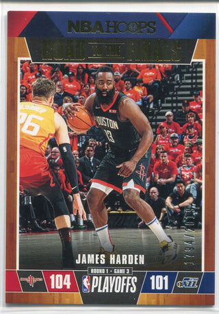 James Harden 2019-20 Panini Hoops Road to the Finals Insert Card