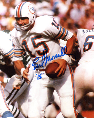 Earl Morrall Autographed 8x10 Photo