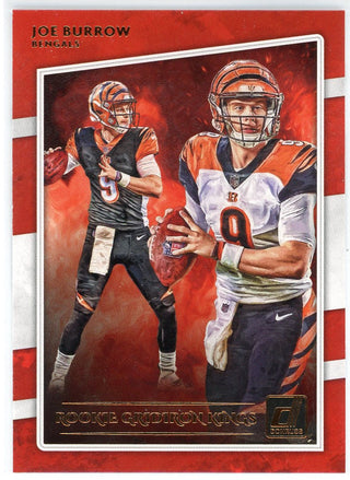 Joe Burrow 2020 Panini Donruss Rookie Gridiron Kings Card #RGK-JB