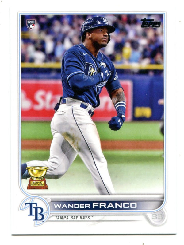 Wander Franco 2022 Topps 215 Series One #215 Rookie Card