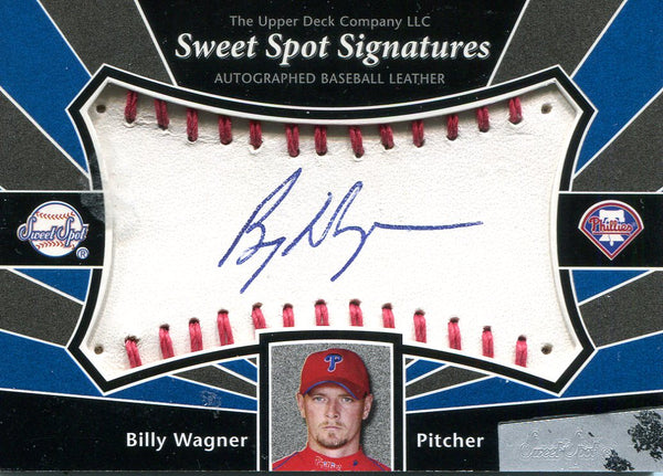 Billy Wagner Autographed Upper Deck Card