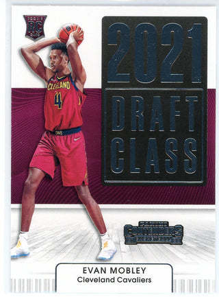 Evan Mobley 2021-22 Panini Contenders Draft Class Rookie Card #3