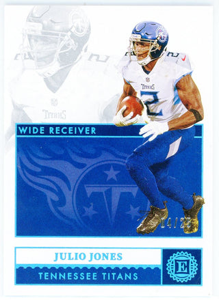 Julio Jones 2021 Panini Encased Blue card #93