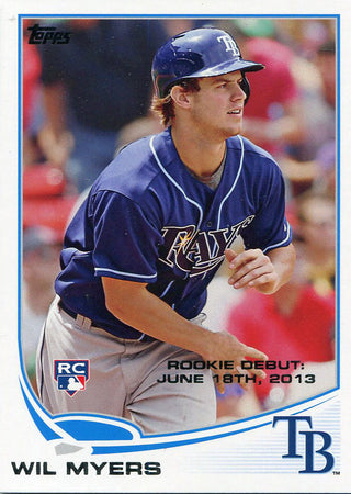 Wil Myers Unsigned 2013 Topps Rookie Card