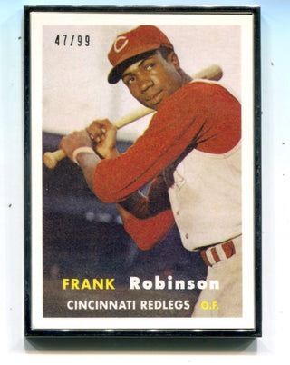 Frank Robinson 2014 Topps #35 1957 Reprint 47/99 Card