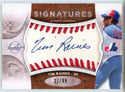 Tim Raines Autographed 2009 Upper Deck Sweet Spot Signatures Card #S-TR