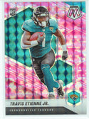 Travis Etienne Jr. 2021 Panini Mosaic Pink Prizm Rookie Card #314