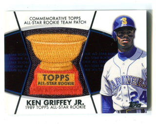 Ken Griffey Jr. 2014 Topps Commemorative All-Star Rookie Patch Card #RCMPKG