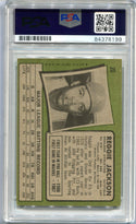 Reggie Jackson 1971 Topps (PSA Auto Grade GEM MT 10) card