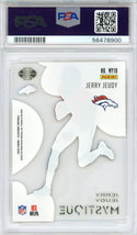 Jerry Jeudy 2020 Panini Illusions Mystique Rookie Card #MY10 (PSA)