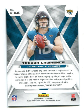 Trevor Lawrence 2021 Panini XR Xtreme Rookies #XTR35 /99