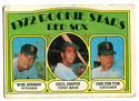 Boston Red Sox Rookie Stars 1972 Topps Card #79