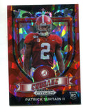 Patrick Surtain 2021 Panini Prizm Draft Picks Red Cracked Ice #178 RC