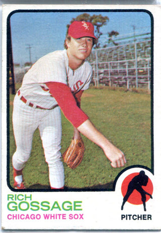 Rich Gossage 1973 Topps Unsigned Card