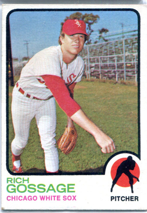 Rich Gossage 1973 Topps Unsigned Card