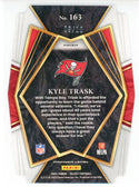 Kyle Trask 2021 Panini Select Die Cut Gold Prizm Rookie Card #163