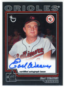 Earl Weaver Autographed 2004 Topps Card #TA-EW