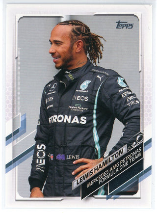 Lewis Hamilton 2021 Topps Formula 1 Card #40