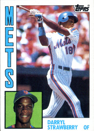 Darryl Strawberry 1984 Topps Card