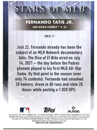 Fernando Tatis Topps Stars of MLB 2022