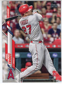 Mike Trout 2020 Topps Update Series Card #U-292