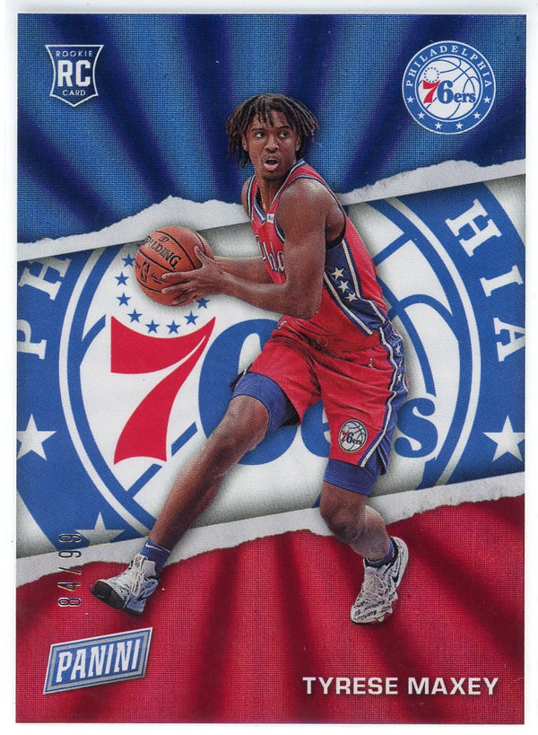 Tyrese Maxey 2021 Panini Father's Day Rookie Card #RC10