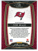 Tom Brady 2020 Panini Select Club Level Card #201